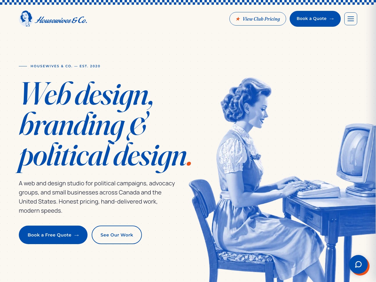 housewives.company homepage